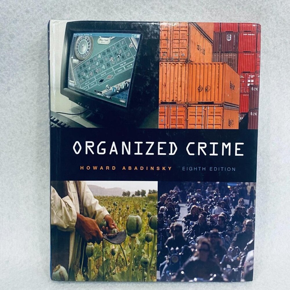 Organized Crime 8th Edition Textbook Hardcover Howard Abadinsky